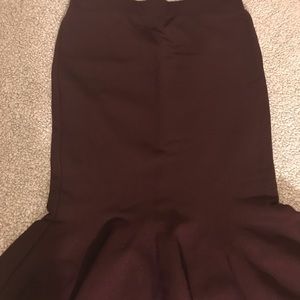 Fit and flare skirt🔥!